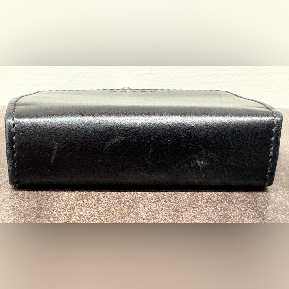 Coach Vintage Kisslock Black Coin Purse - Picture 7 of 12